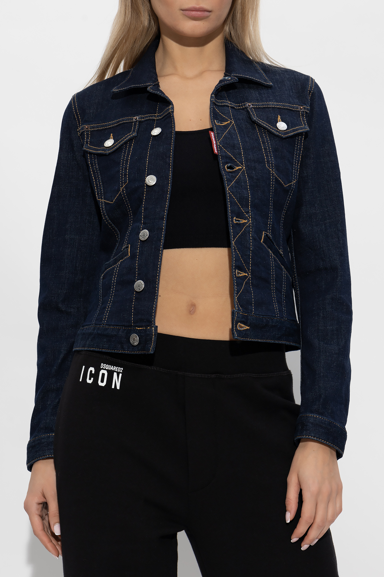 Jeans best sale jacket dsquared